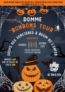 Flyer coté face de Halloween